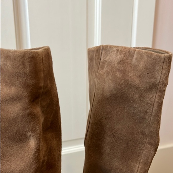 Sam Edleman Brown Suede Leather Upper Knee-High Pointed Toe Boots - Size 8.5 - Picture 8 of 16